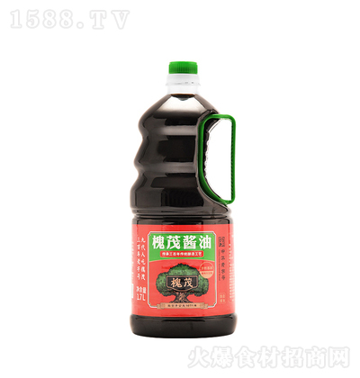 槐茂 美味鲜酱油1.7L家用拌凉菜调味料红烧黄豆酱油炒菜桶装调味料