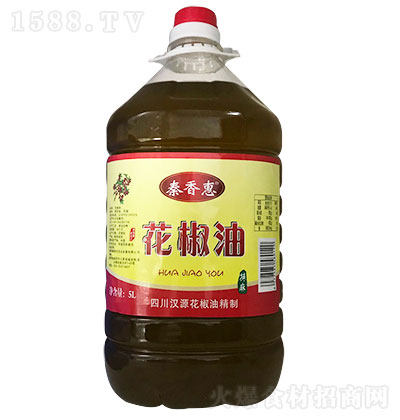 秦香惠花椒油5L 调味油 调味品 厨房调味品