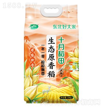 十月稻田 生态原香稻大米 5kg