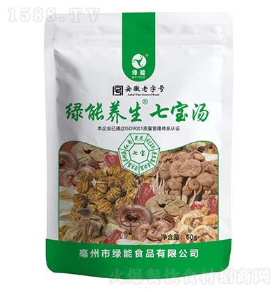 绿能 绿能养生七宝汤 60g 绿色包装  干货招商