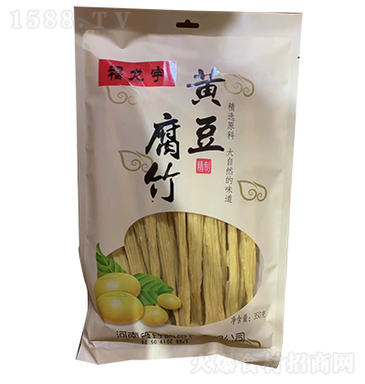 福龙宇 黄豆腐竹 350克