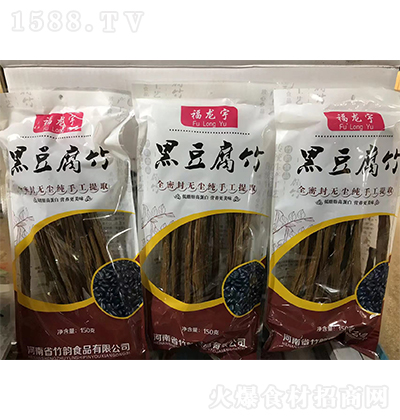 福龙宇 黑豆腐竹 150克