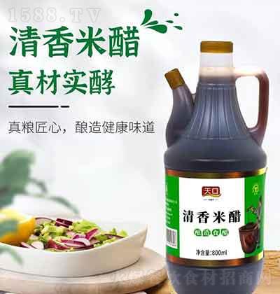 天口 清香米醋-800ml 调味品