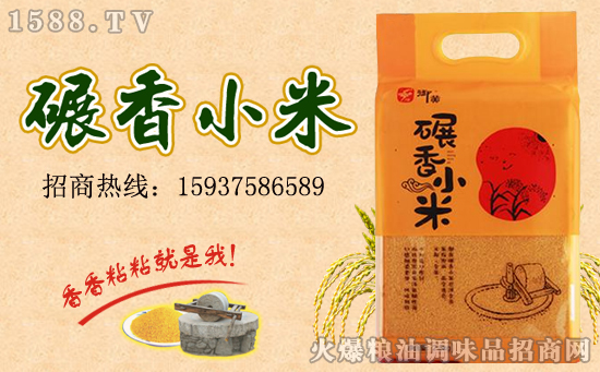 御黄碾香小米,颗颗饱满,品质如一!