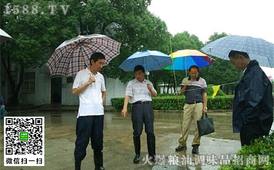 安庆市粮食局领导带队来检查指导防汛工作_青