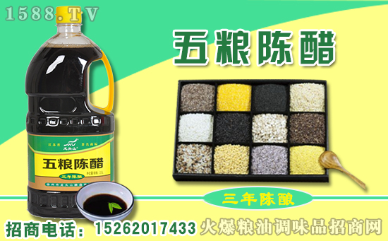 龙头山五粮陈醋,鲜爽来袭,香飘千家万户!
