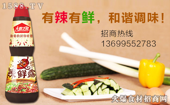 大厨之家辣鲜露,“鲜”领百味,随心搭配!