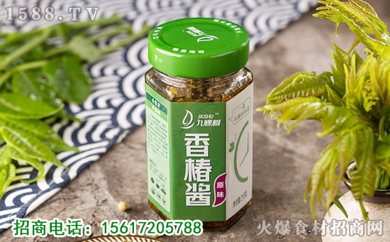 九棵树香椿酱,自种原料,美味不腌制,多款礼盒装赢春节!