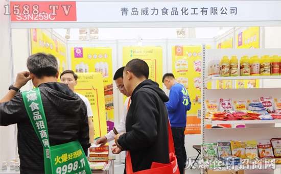 【青岛威力】精彩亮相糖酒会,优质产品大受欢迎!