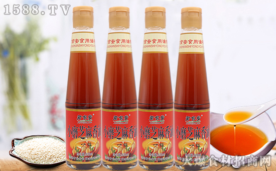 君食安小磨芝麻香油,口感味正浓纯,健康营养美味!