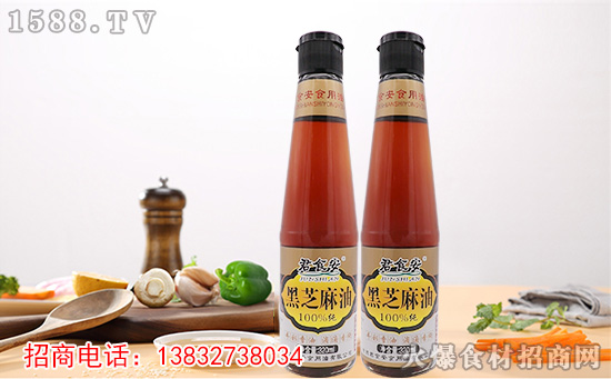 君食安黑芝麻油,味道浓郁,制法独特,由古至今,传承不绝!