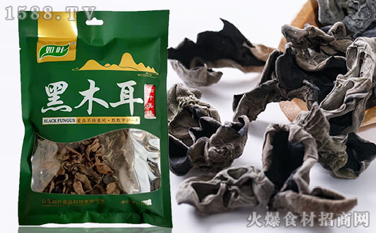 如叶黑木耳,肉质厚实,入口美味,吃出健康!