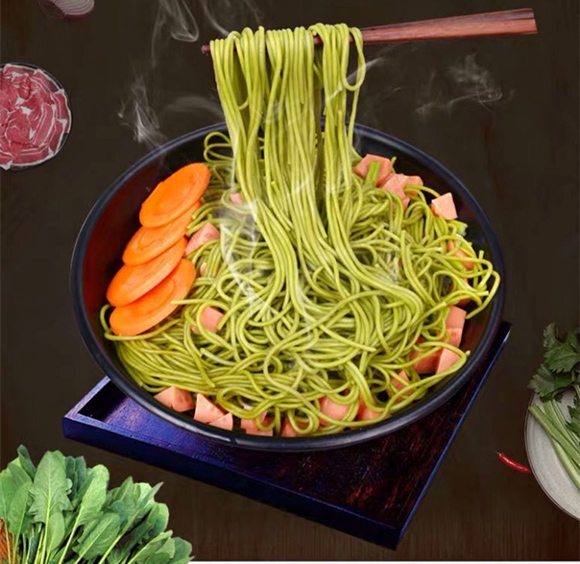 鲜邦菠菜面(半干面)350g