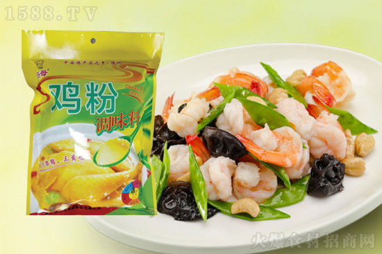 汤母鸡粉,醇正鸡鲜,腌肉鲜香真入味!