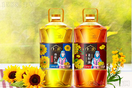 幸福的味道、健康的选择!爱上厨房,爱上【十二喜食用油】!