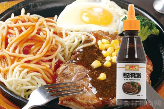 今博浓黑胡椒酱,酱香味浓,饭菜调味好助手!