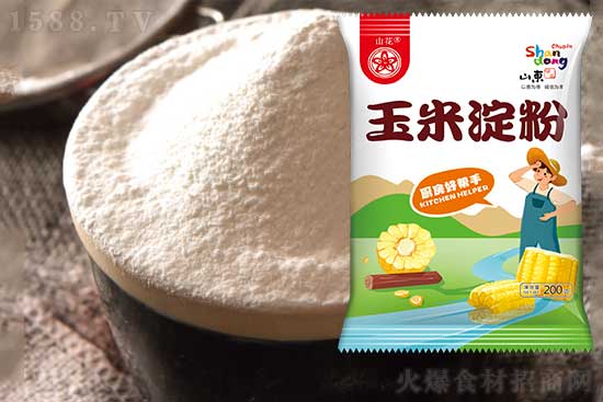 山花玉米淀粉,本色食材,传递健康生活!