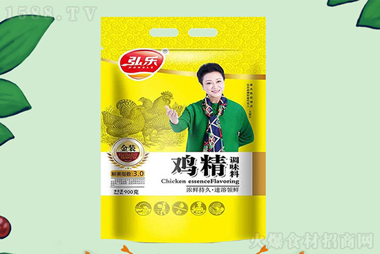 弘乐鸡精调味料,浓鲜持久,速溶领“鲜”!