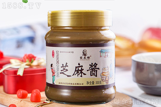 宏发祥芝麻酱,传统老工艺,经典好美味!