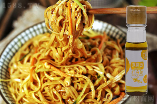 秀食街鲜麻油,香味纯正,回味悠长,日常生活中必不可少的调味佳品!