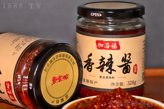 加洛福香辣酱,一瓶在手,美味全都有!