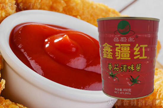 鑫疆红番茄调味酱,酸甜可口,调出好滋味!