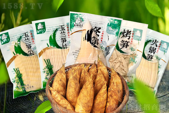 旧镇农夫玉兰笋尖,根根脆嫩,饱满多汁,鲜美山林之味!