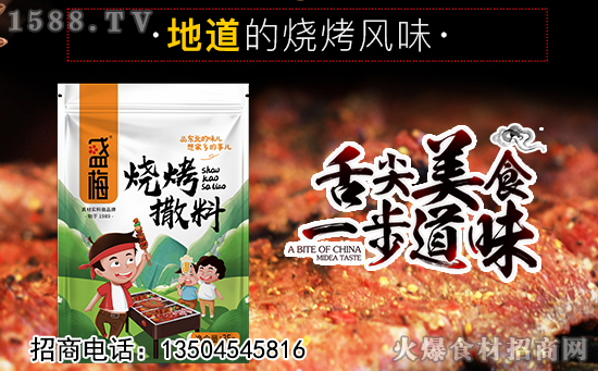 烧烤烤得好,好料少不了!盛梅烧烤撒料,“撒”出幸福美妙好滋味!