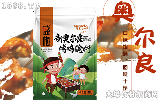 盛梅新奥尔良烤鸡腌料,难以抵抗的美味调料!