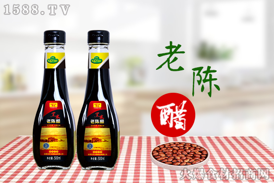 开天黑米老陈醋,清澈透亮,味道浓郁芳香!