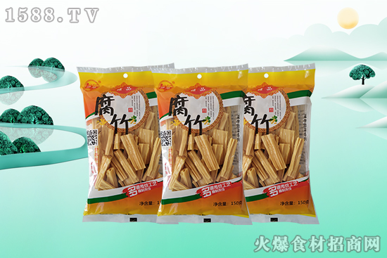 绿翠精品腐竹,可烧、可炒、可做汤,豆香芬芳,独具风味!