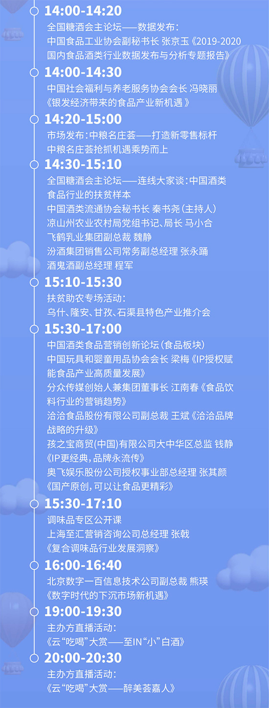 第102届全国糖酒会线上展今日盛大开幕!(后附展会全流程及官方活动)