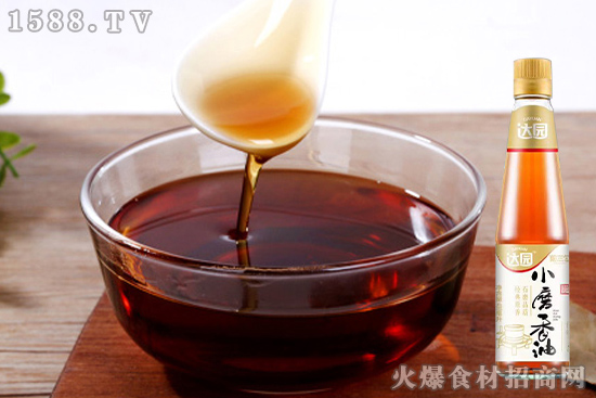 达园牌小磨香油,芝麻香油,传统古法制油,滴滴醇香!