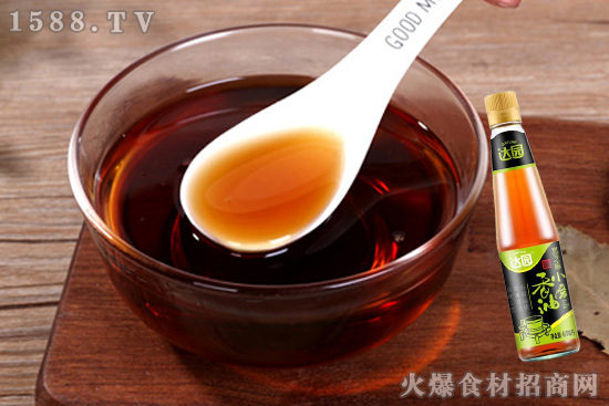 达园牌小磨香油,芝麻香油,传统古法制油,滴滴醇香!