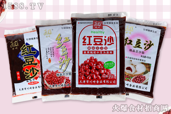 津崎精品红豆沙,绵软沙滑,香甜不腻!