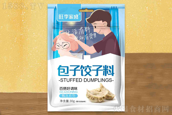 旺李家盛包子饺子料,浓郁鲜香,拌制馅料好伴侣!