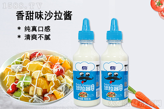 象国沙拉酱-香甜味,清爽不腻,香香甜甜好滋味!