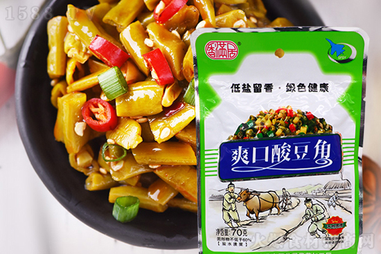 香满居爽口酸豆角,爽口下饭,美味更健康!