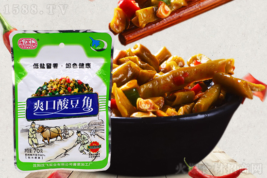 香满居爽口酸豆角,爽口下饭,美味更健康!