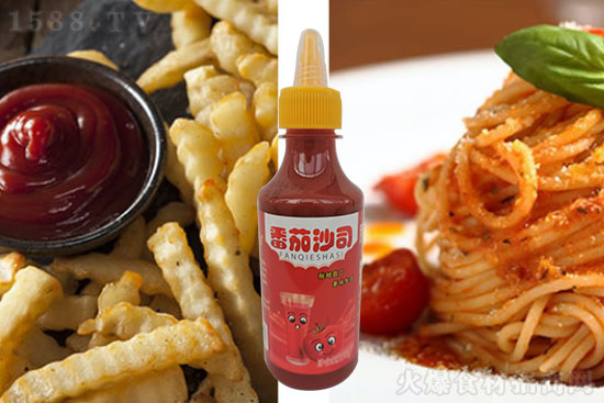 家家缘番茄沙司,酸甜可口,味道丰富,更加开胃!