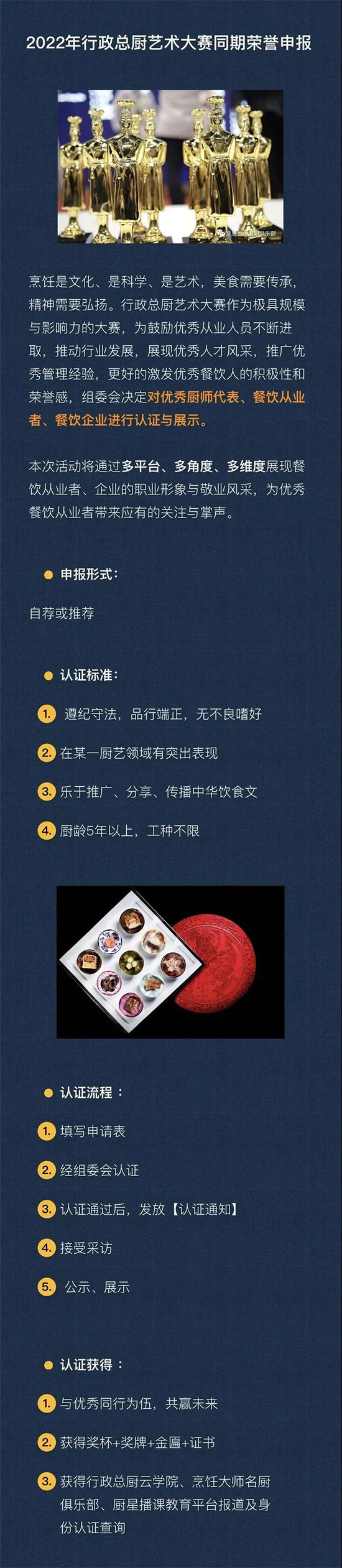 2022北京餐饮展活动预告丨第四届国际行政总厨艺术排名赛