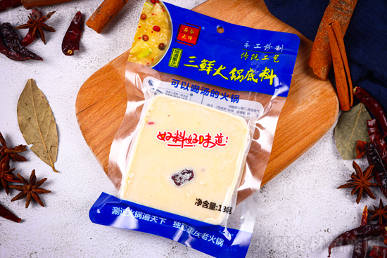 品谷大师三鲜火锅底料,传统工艺、手工炒制,好料好味道!