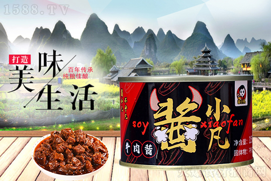 酱小凡牛肉酱,麻辣鲜香,肉质弹嫩,一口尝尽劲爆滋味!