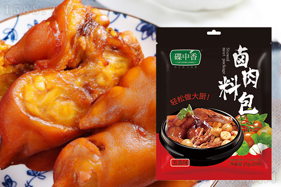 碟中香卤肉料包,精工细作、选料上乘,食用更安心!