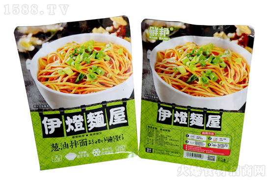 鲜邦-伊燈麺屋葱油拌面,劲道、爽滑、耐煮、更入味!