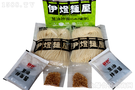 鲜邦-伊燈麺屋葱油拌面,劲道、爽滑、耐煮、更入味!