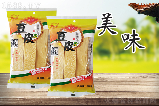 绿翠精品豆皮,营养丰富,口感细腻,好吃不腻!