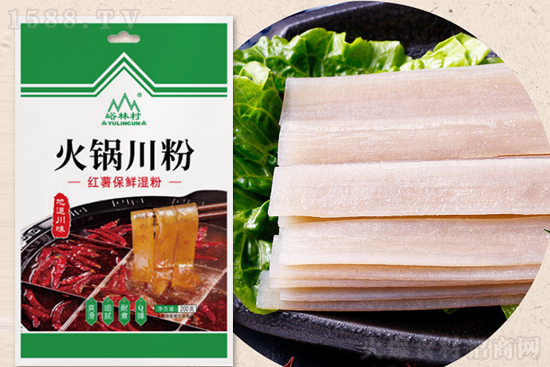 峪林火锅川粉,口感细腻、Q弹劲爽,火锅好搭档!
