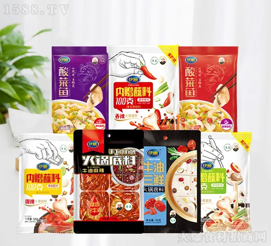 伊顺火锅料和酸菜鱼调味料,千滋百味,美味轻松造!