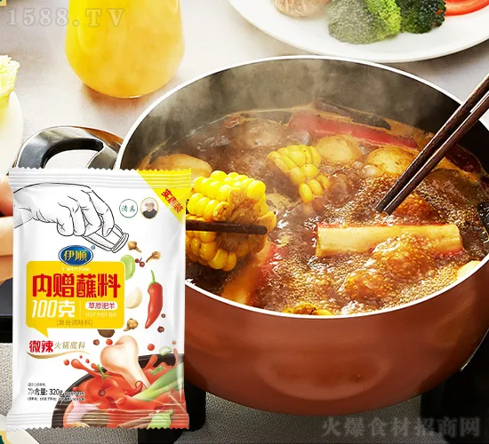 伊顺火锅料和酸菜鱼调味料,千滋百味,美味轻松造!